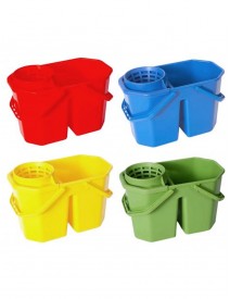 Dual Mop Bucket 14lt – Choice of colours